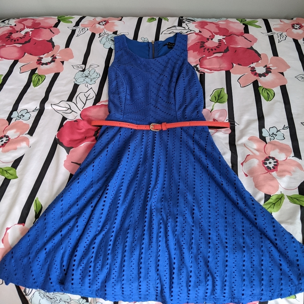 A Royal Blue Dress